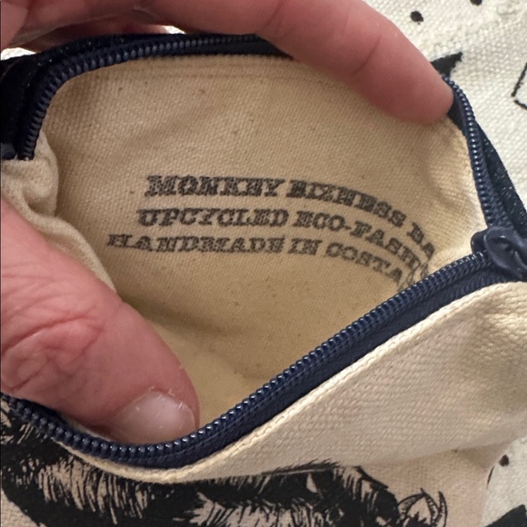 Sloth Meditation Canvas Pouch - Picture 2 of 3